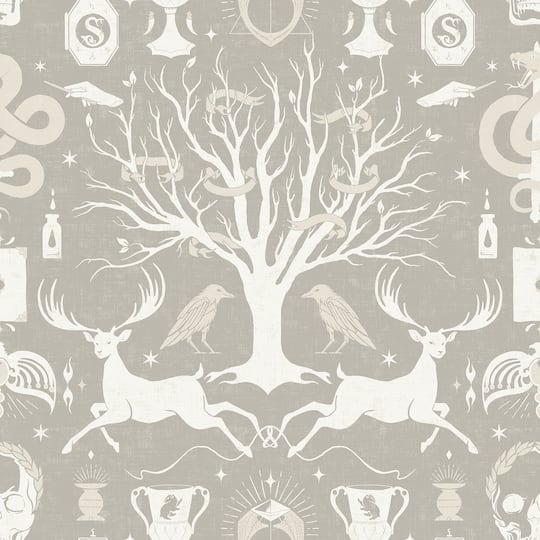 RoomMates Harry Potter Horcrux Damask Peel & Stick Wallpaper